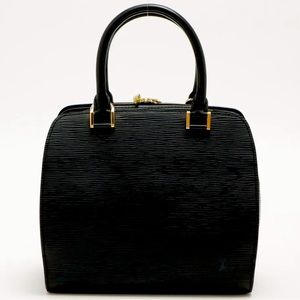 Louis Vuitton Epi Pont Neuf - Black With Gold Hardware M52052